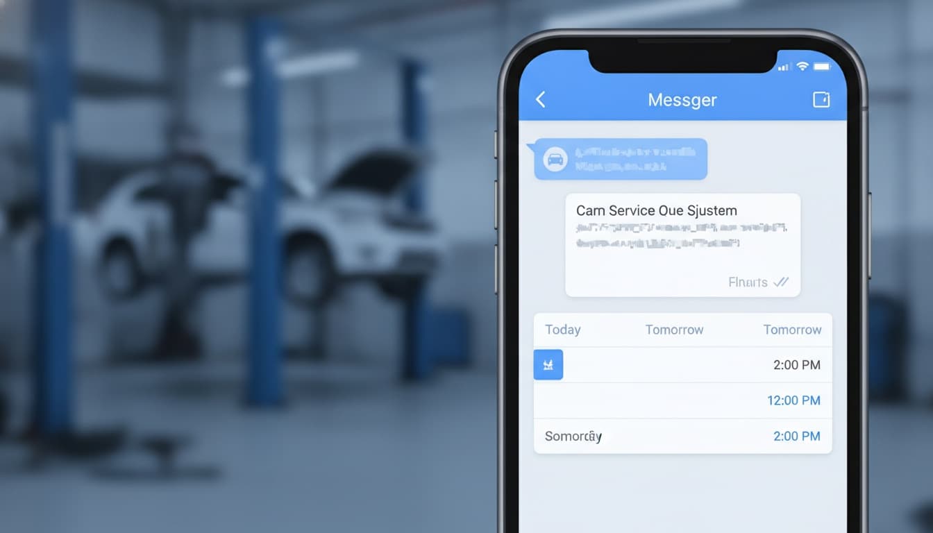 Запись клиента автосервиса через чат-бота Syntera24 Чат-бот Syntera24 в мессенджере подбирает время и записывает клиента в автосервис на ремонт