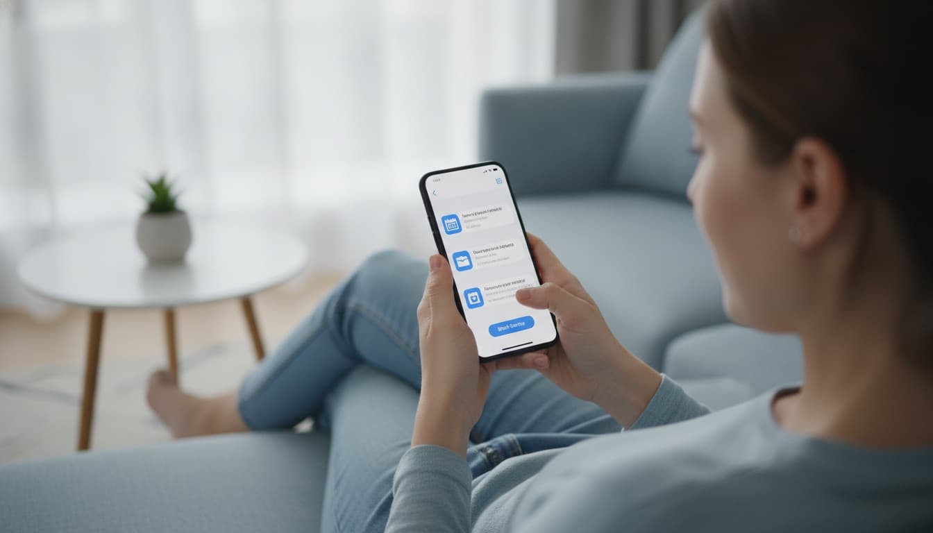 Чат-бот для мессенджера MAX Syntera24 Клиент записывается на услугу через чат-бота в мессенджере MAX на смартфоне